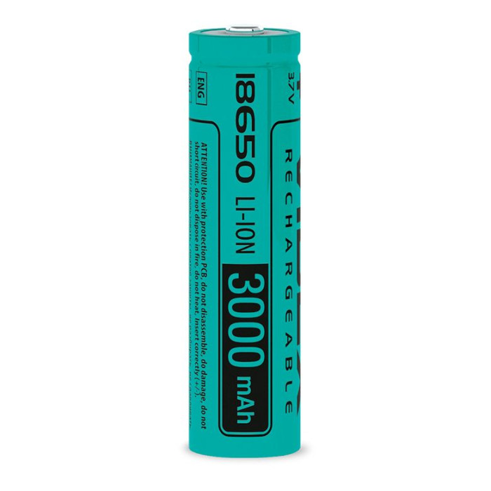 Акумулятор VIDEX Li-lon 3000mAh без захисту(пл-1шт) 18650/3000