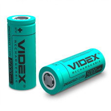 Акумулятор VIDEX без захисту 5000mAh 26650/5000
