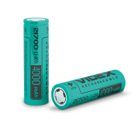 Акумулятор VIDEX без захисту 4000 mAh bulk/1 pc 25/300 21700