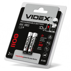 Акумулятор VIDEX AAA/HR03 1100mAh (бл-2 шт)
