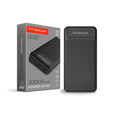 Power Bank TITANUM Black 20000 mAh TPB-913