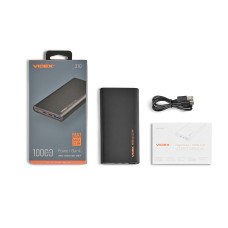 Power Bank VIDEX Black  10000 mAh 22.5W VPB-310-B