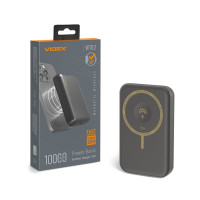 Power Bank VIDEX Grey 10000mAh 20W PD + БЗП VPB-W102-G