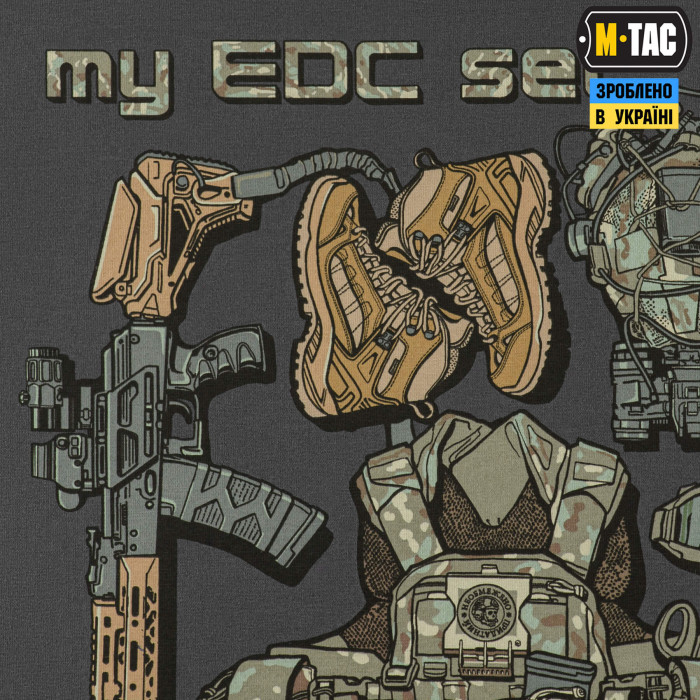 M-Tac футболка My EDC Dark Grey S