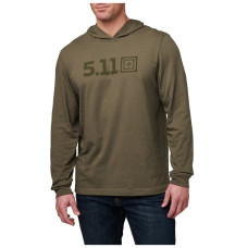 Реглан RANGER GREEN 2XL 5.11 Tactical Hooded Long Sleeve 76165-186