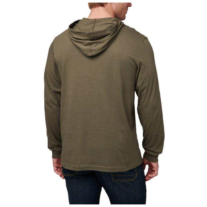 Реглан RANGER GREEN 2XL 5.11 Tactical Hooded Long Sleeve 76165-186