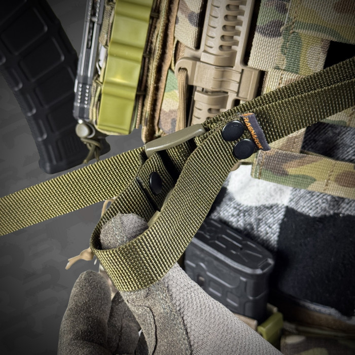 Ремінь збройовий одно/двоточковий RAGNAROK "ODIN" Gen.II carbine Піксель