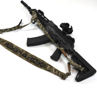 Ремінь збройовий RAGNAROK триточковий з широким наплічником "KRAKEN" carbine Мультикам