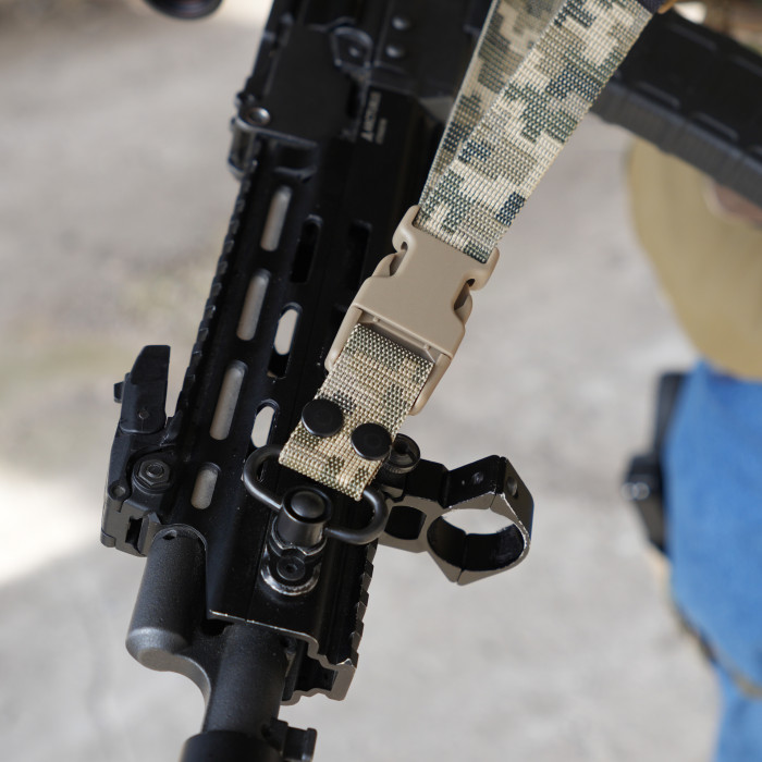Ремінь збройовий RAGNAROK триточковий з широким наплічником "KRAKEN" carbine Койот