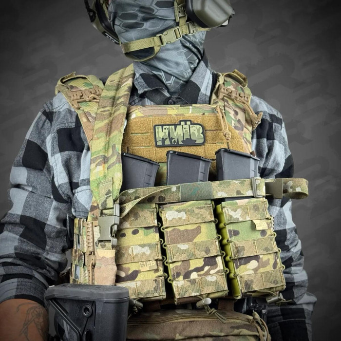 M-Tac ремінь збройовий трьохточковий Multicam