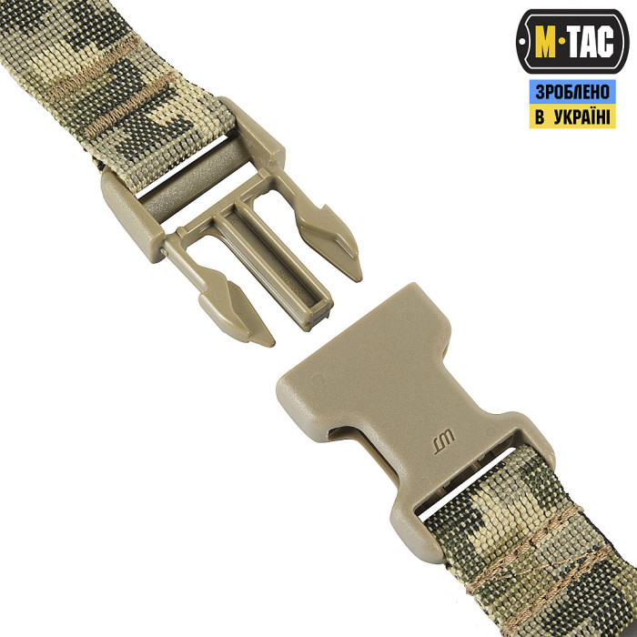 M-Tac ремінь збройовий  одноточковий Black
