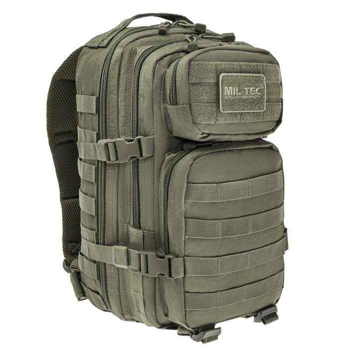 Рюкзак MIL-TEC Olive тактичний 20л c US Assault Pack SM 14002001-20