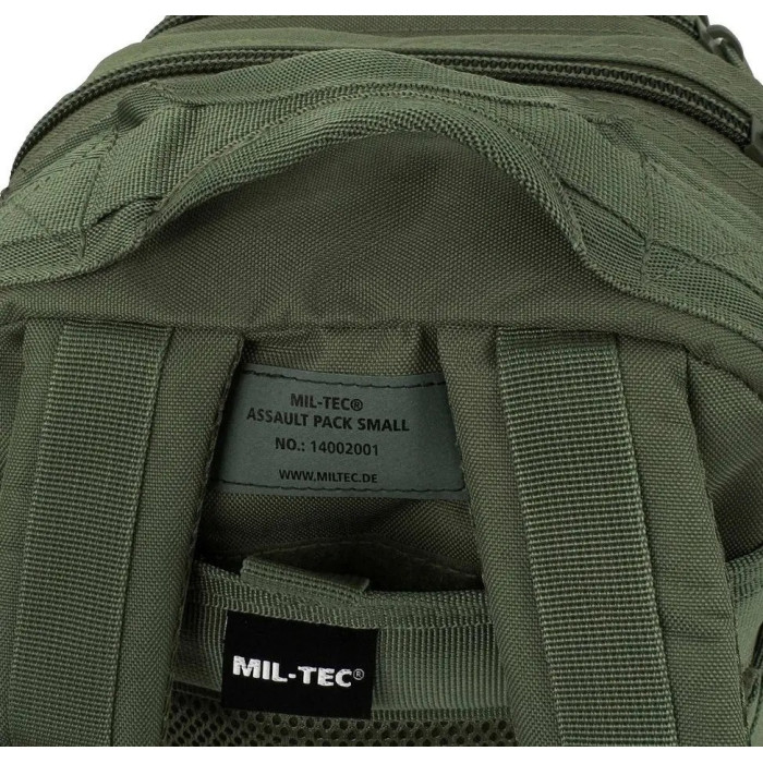 Рюкзак MIL-TEC Olive тактичний 20л c US Assault Pack SM 14002001-20