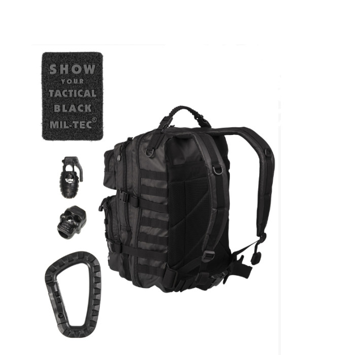 Рюкзак MIL-TEC Black тактичний 36л. 14002202