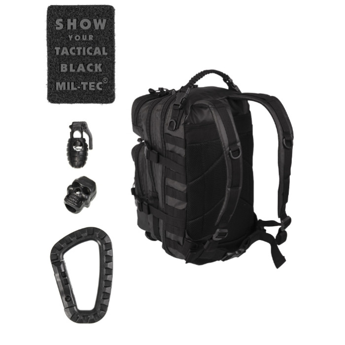 Рюкзак MIL-TEC Black тактичний 20л. 14002002