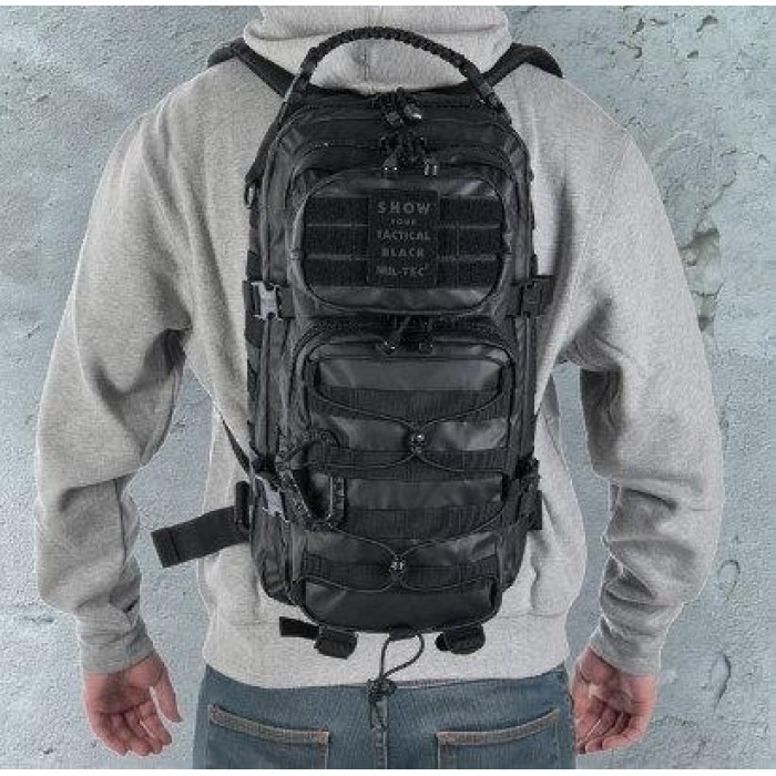 Рюкзак MIL-TEC Black тактичний 20л. 14002002
