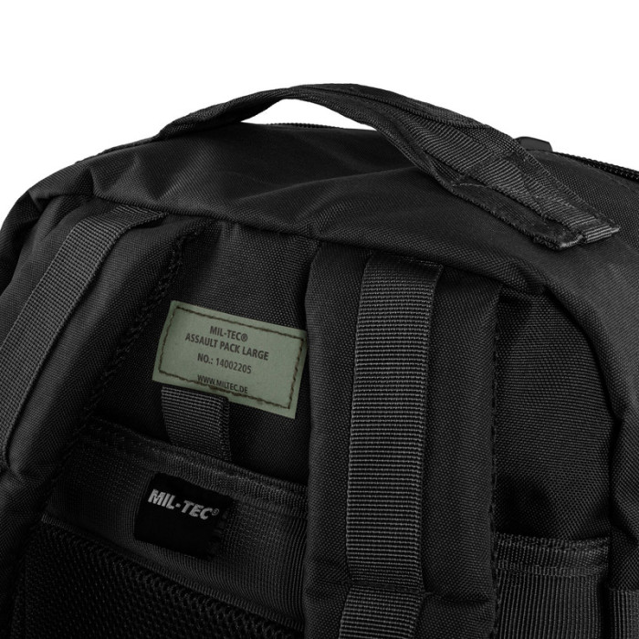 Рюкзак MIL-TEC Black тактичний 36л. 14002202