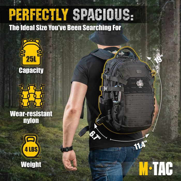 M-Tac наплічник Mission Pack Black