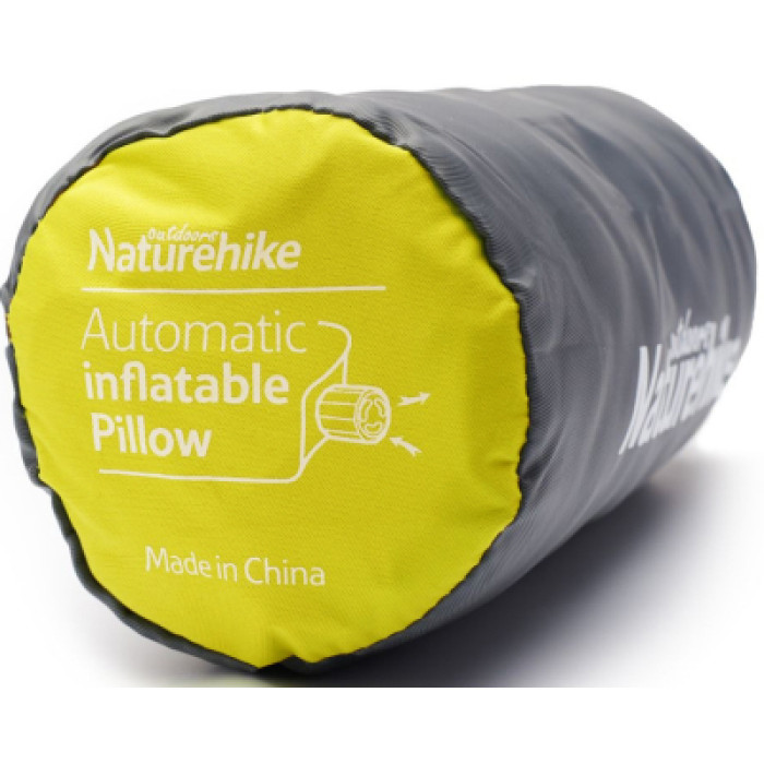 Подушка NATUREHIKE Yellow самонадувна Sponge automatic NH17A001-L 6927595777404