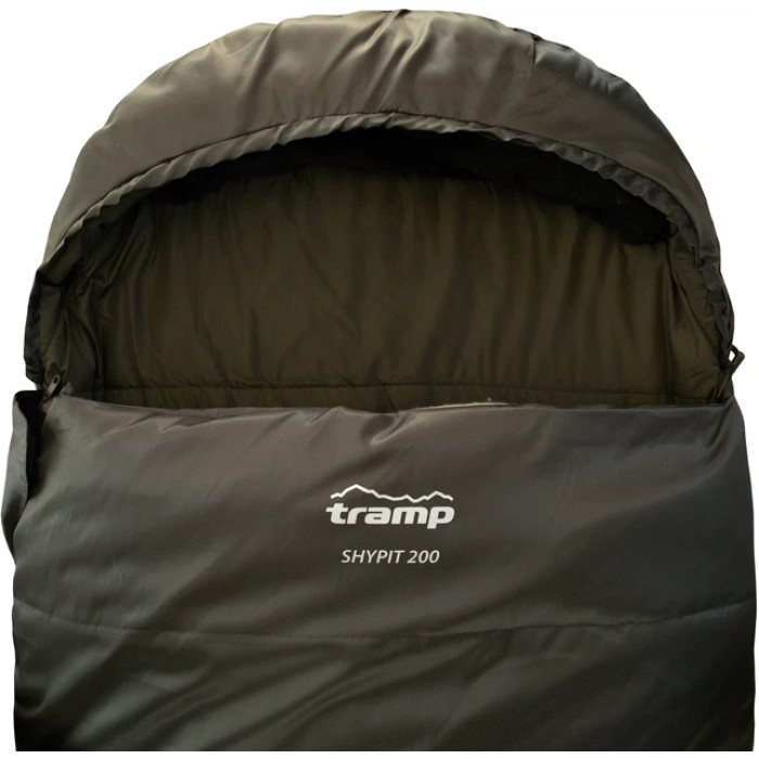 Спальник TRAMP Olive Shypit 200 ковдра з капюш правий 220/80 UTRS-059R-R