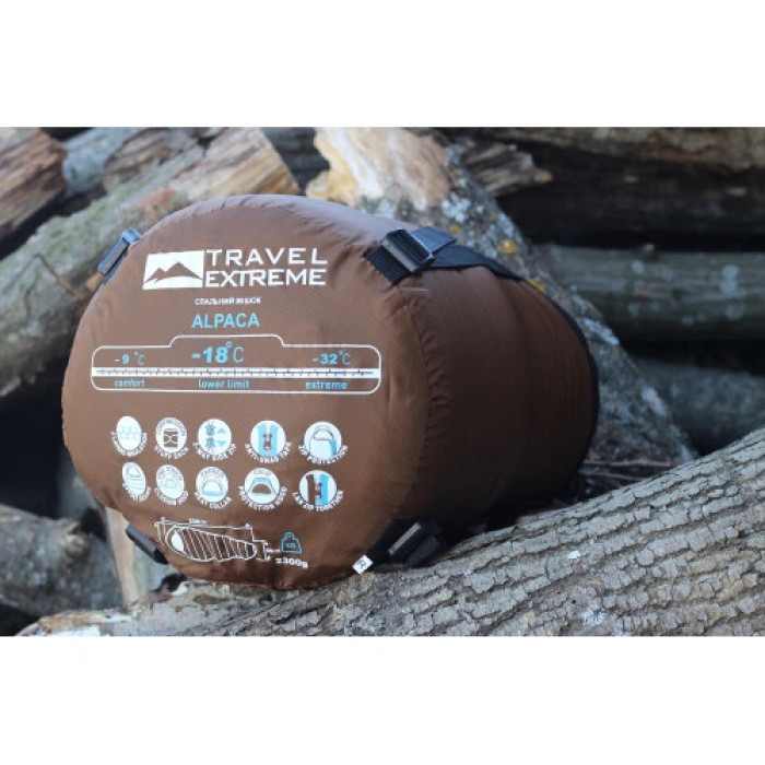 Спальник TRAVEL EXTREME R ALPACA TE-C015