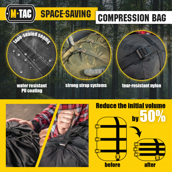 M-Tac мішок компресійний Large Black