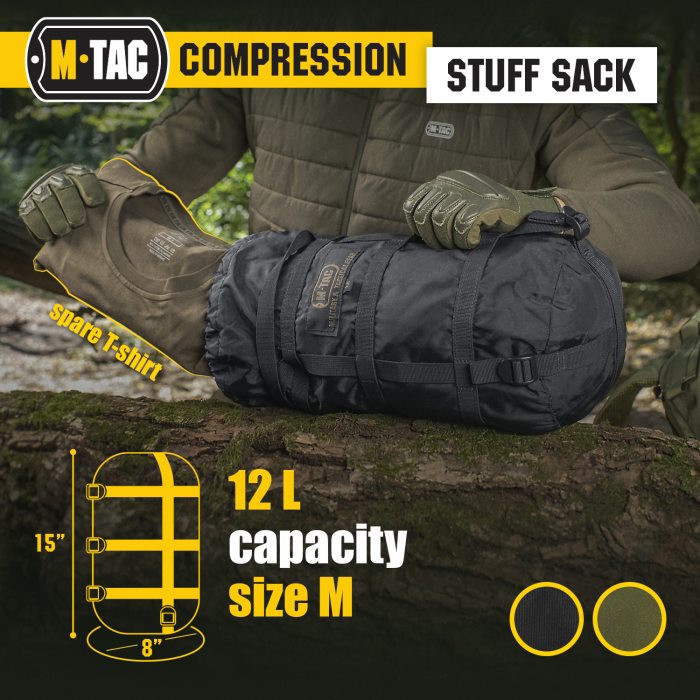 M-Tac мішок компресійний Large Black