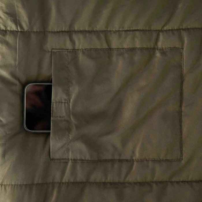 Спальник TRAMP Olive Shypit 200 ковдра з капюш правий 220/80 UTRS-059R-R
