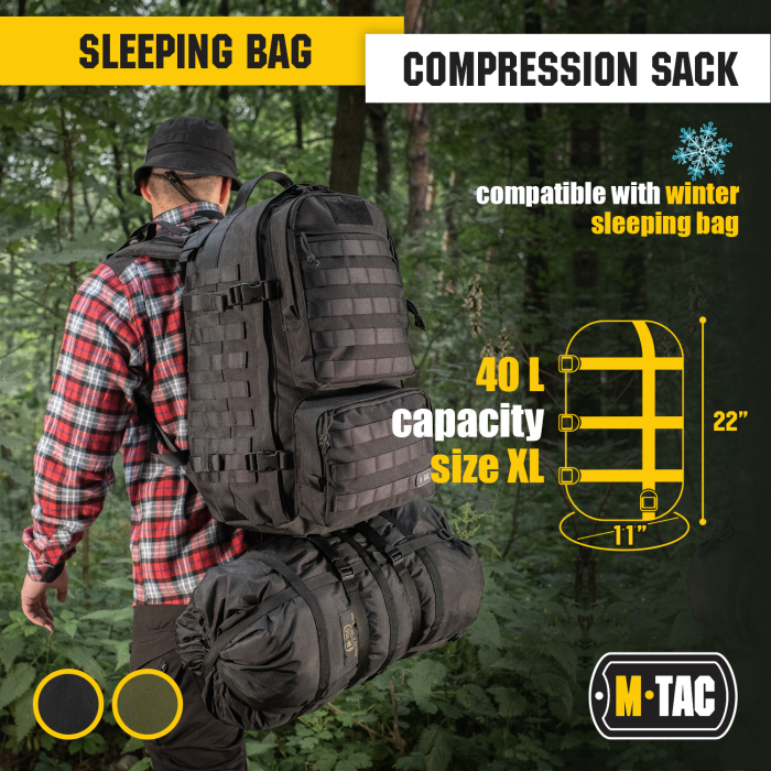 M-Tac мішок компресійний Large Black