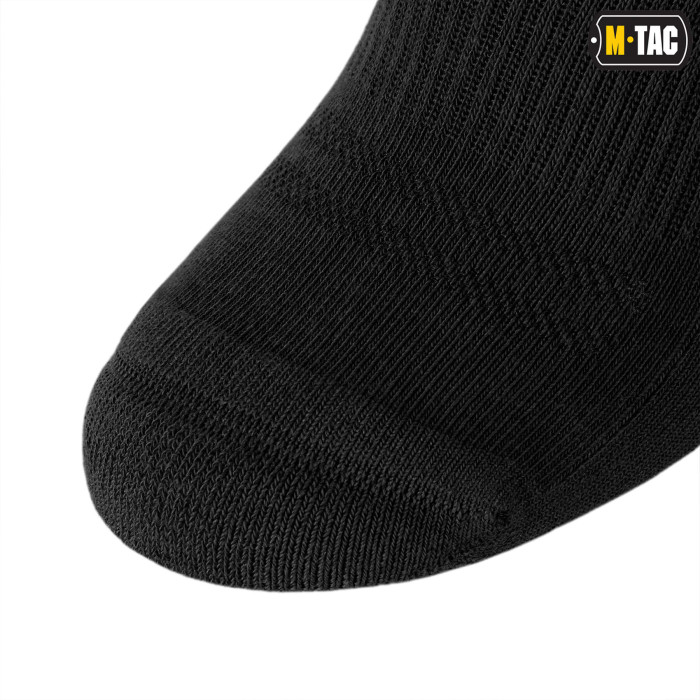 M-Tac шкарпетки Tactical Socks Cotton 68% Black 35-38