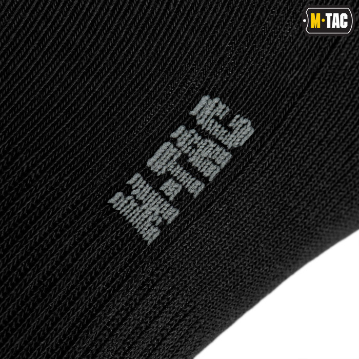 M-Tac шкарпетки Tactical Socks Cotton 68% Black 35-38