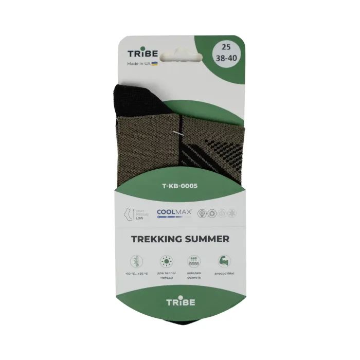 Шкарпетки Olive 38-40 TRIBE Treking Summer T-KB-0005