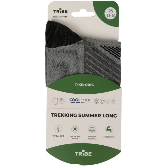 Шкарпетки Olive 41-43 TRIBE Treking Summer Long T-KB-0016