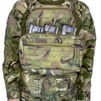 Штурмовий адмін-підсумок Plakard під 3 магазини Stryker на системі Velcro MultiCam