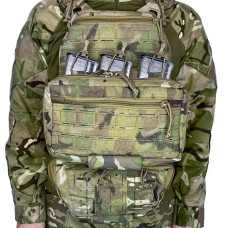 Штурмовий адмін-підсумок Plakard під 3 магазини Stryker на системі Velcro MultiCam