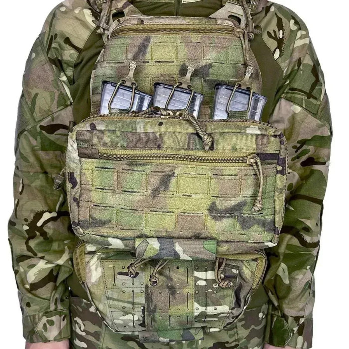 Штурмовий адмін-підсумок Plakard під 3 магазини Stryker на системі Velcro MultiCam