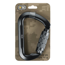 M-Tac карабін 10 см с байонетною муфтою Keylock Grey