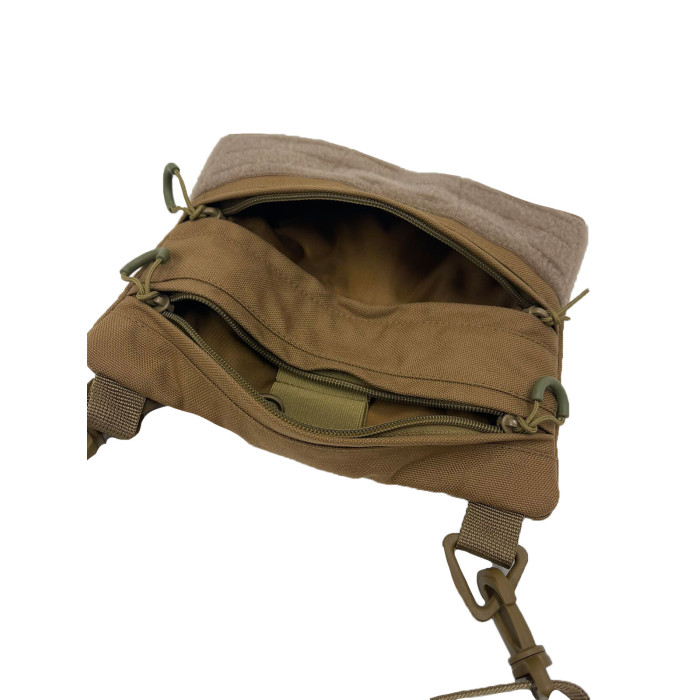 Тактична сумка через плече Street Bag Stryker Койот (M)розмір