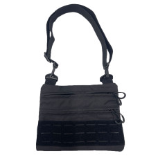 Тактична сумка через плече Street Bag Stryker Чорний (M)розмір