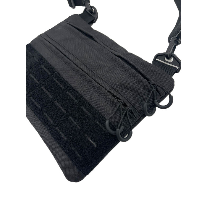 Тактична сумка через плече Street Bag Stryker Чорний (M)розмір