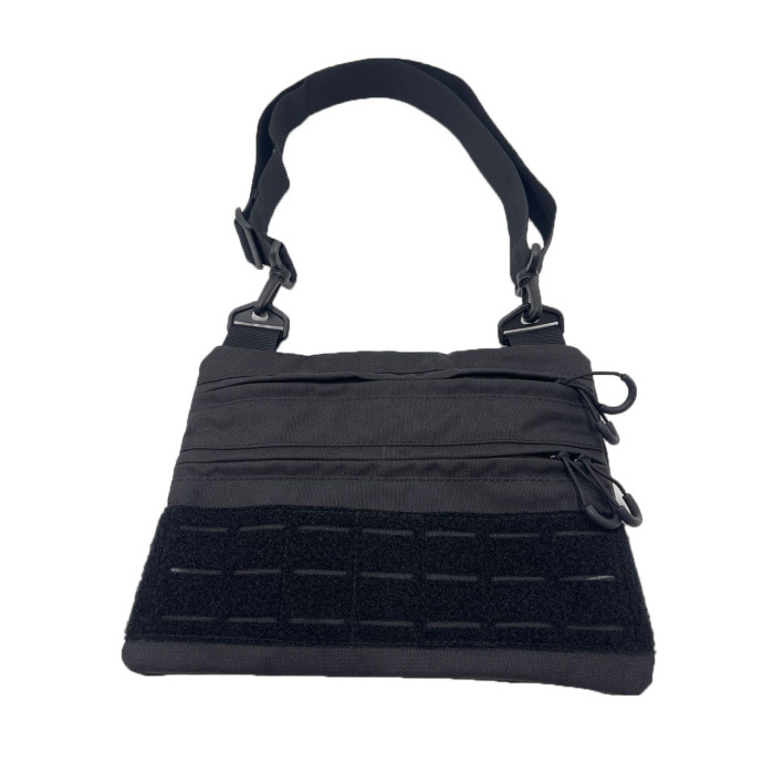 Тактична сумка через плече Street Bag Stryker Чорний (M)розмір