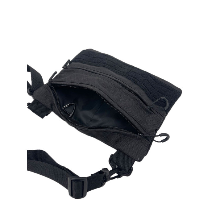 Тактична сумка через плече Street Bag Stryker Чорний (M)розмір