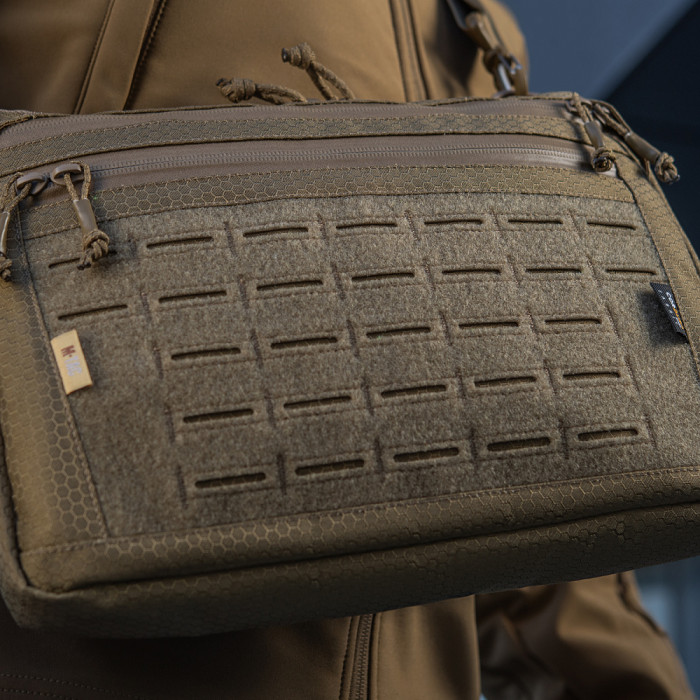 M-Tac сумка Admin Bag Large Elite з липучкою Hex Coyote