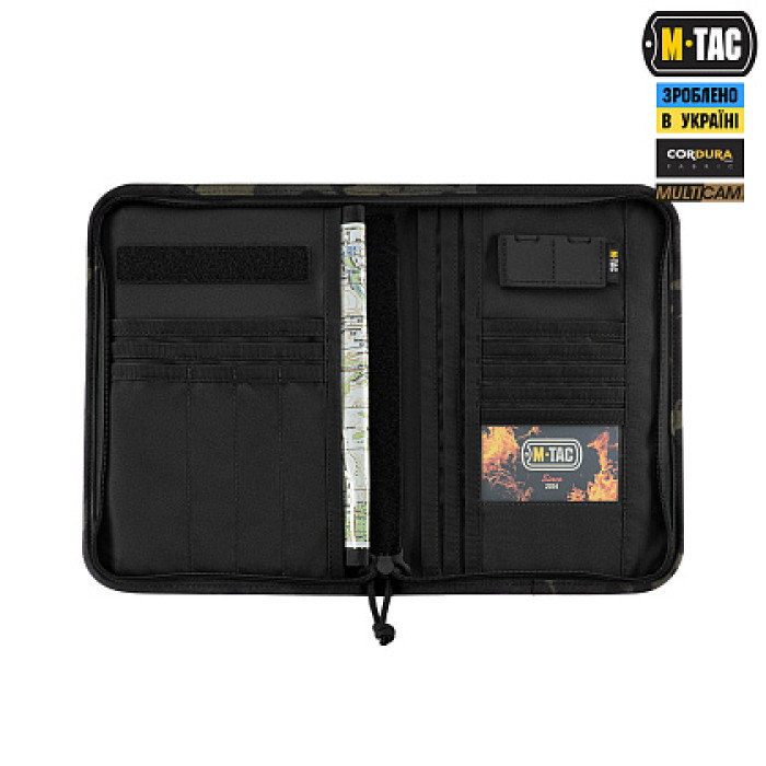 M-Tac планшет-органайзер А5 Elite Multicam Black