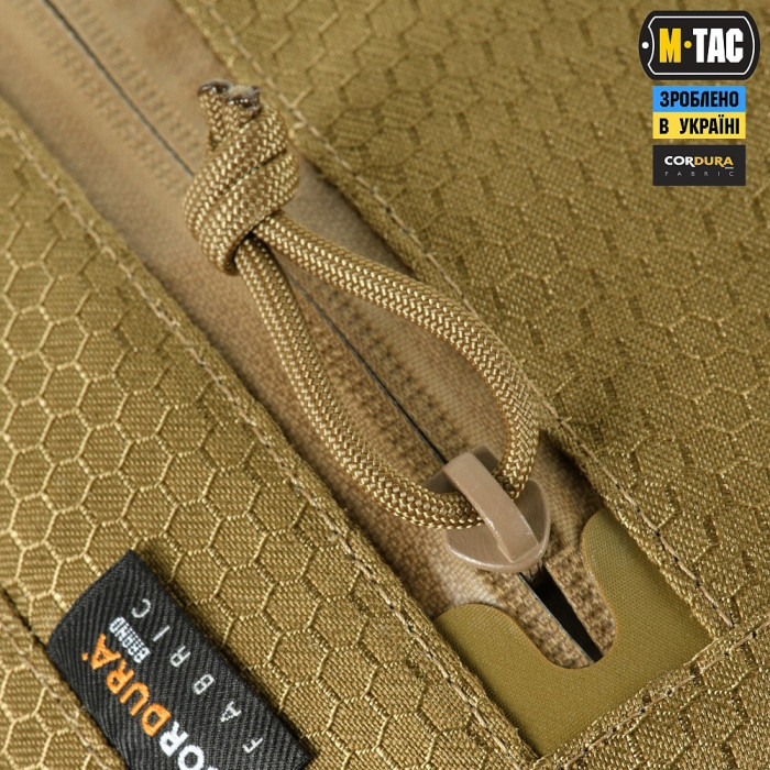 M-Tac сумка Sphaera Hardsling Bag Large з липучкою Elite Coyote