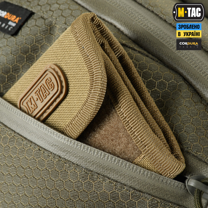 M-Tac сумка Sphaera Hex Hardsling Bag Large з липучкою Elite Ranger Green