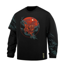 M-Tac світшот Two Samurai Black 2XL