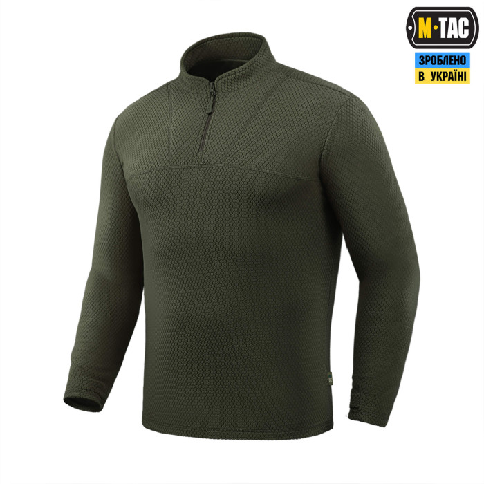 M-Tac термосорочка фліс Delta Level 2 Hex Army Olive L