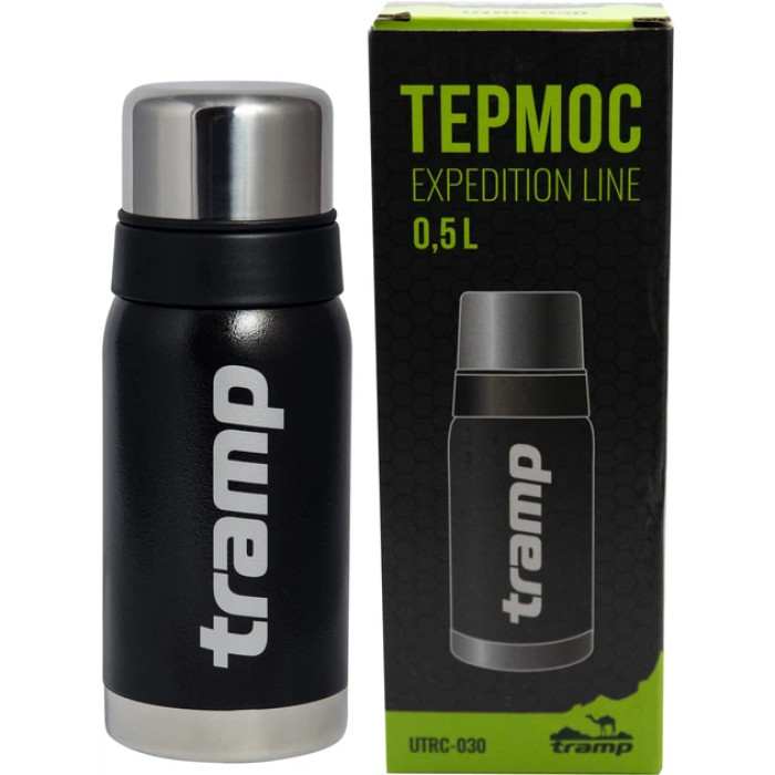 Термос TRAMP Black Expedition Line 0,5л UTRC-030