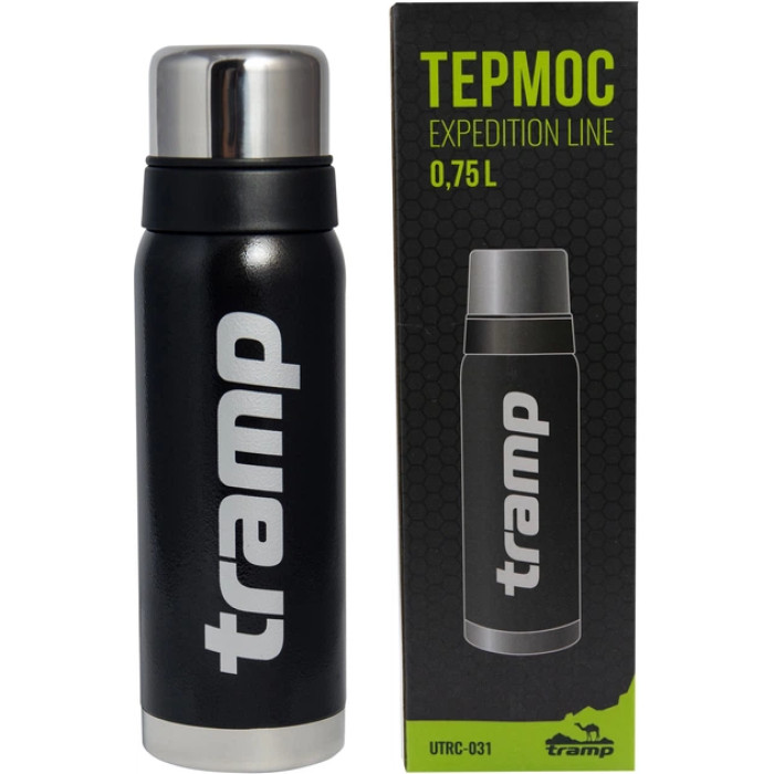 Термос TRAMP Black Expedition Line 0,75л UTRC-031